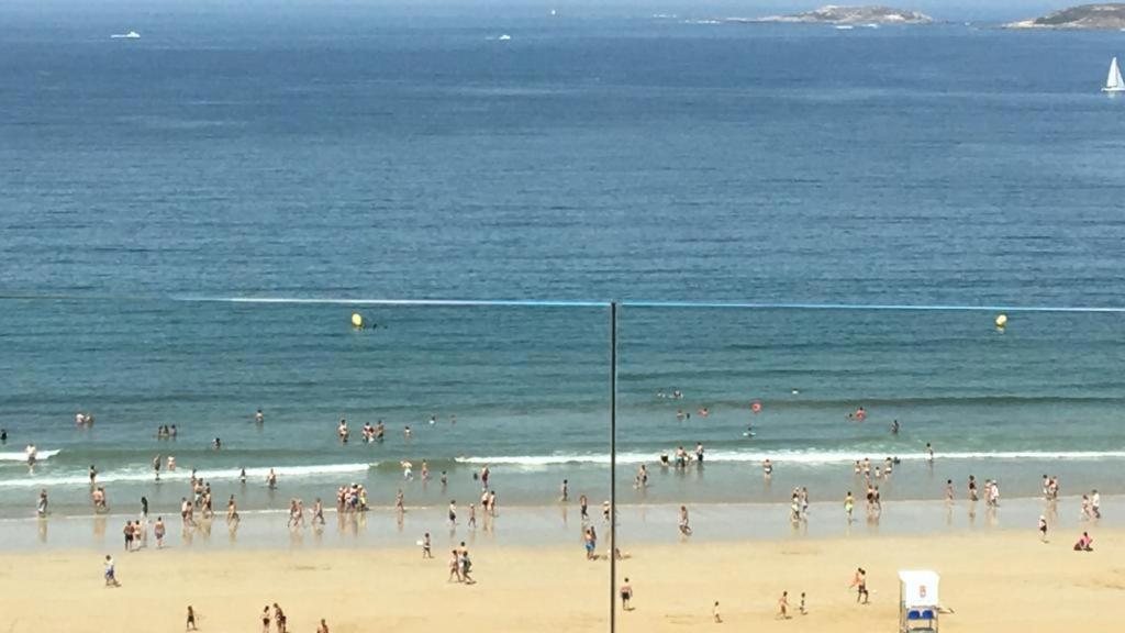 Mirando Al Mar. Playa America Nigrán Εξωτερικό φωτογραφία
